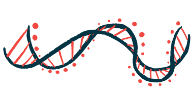 GAA repeat | Friedreich's Ataxia News | illustration of DNA strand
