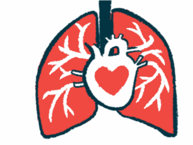 An illustration of the lungs and heart.