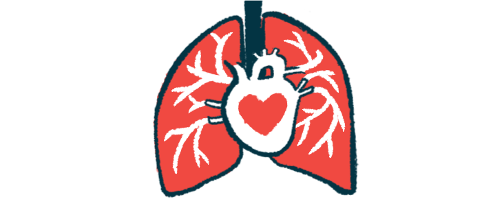 An illustration of the lungs and heart.