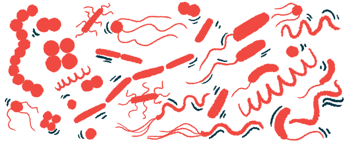 An illustration of various types of bacteria.