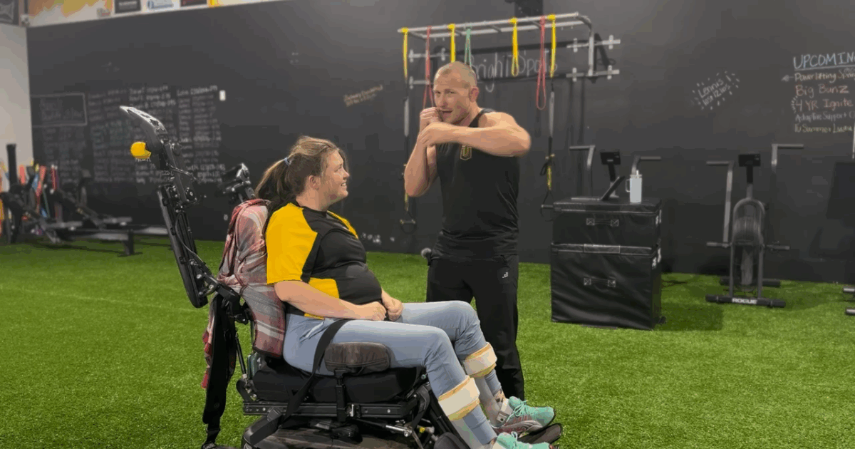 Engaging in seated boxing cardio for FA fitness | Friedreich's Ataxia News