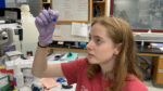 TECPR2 | Friedreich's Ataxia News Today | image of Shandra Tranthman in the lab