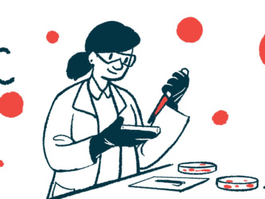 The acronym AAC is shown alongside a researcher in a laboratory working with petri dishes and a rack of filled vials.