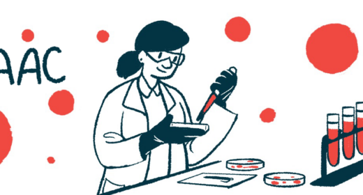 The acronym AAC is shown alongside a researcher in a laboratory working with petri dishes and a rack of filled vials.