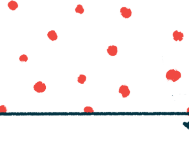 A person in a wheelchair is shown against a background with the letters 